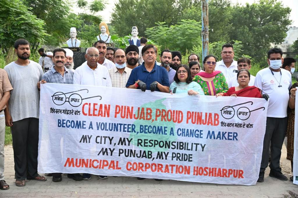 MLA Jimpa launches Clean Punjab Proud Punjab campaign